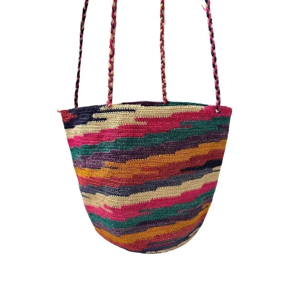 Maison Badigo Basket Bag, handmade in Las Andas, South America